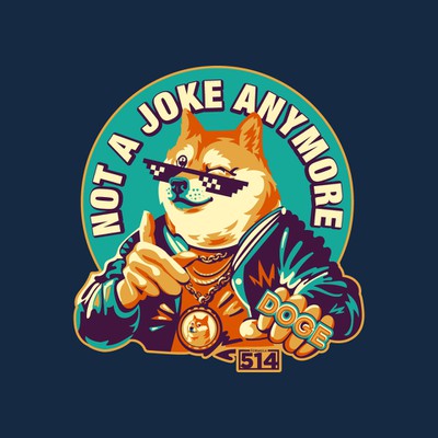 Dogecoin t-shirt design
